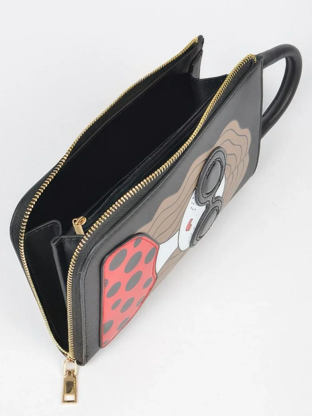 Character Printed Cross Chain Body Strap Bag